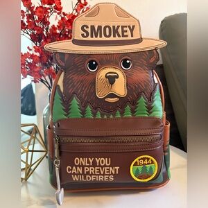 NWT 707 Street Exclusive Smokey Bear Cosplay Mini Backpack - Limited Edition 500